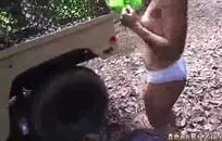 جينا ليل هي فتاة مثيرة واحدة تريد بعض الديك الكبير.